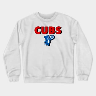 CUBS with 3D cub Crewneck Sweatshirt